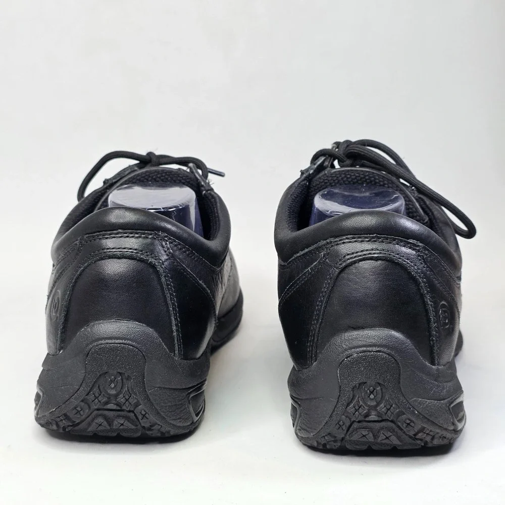 Dunham Waterproof Walking Shoes Men's Size 14 2E Black Leather Slip Resistant